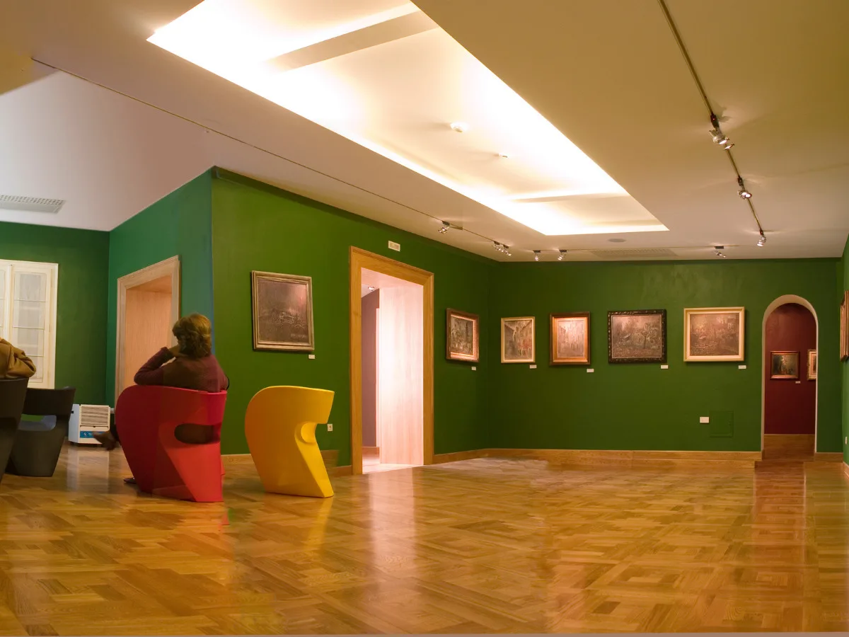 Interno della Galleria Emanuel Vidović