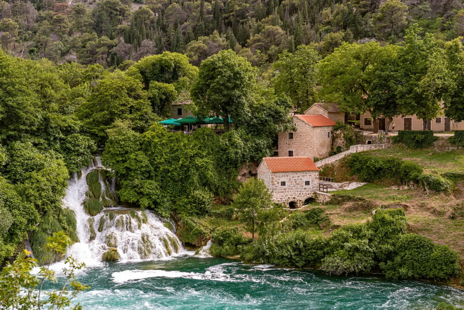 Skradinski Buk in Krka National Park.