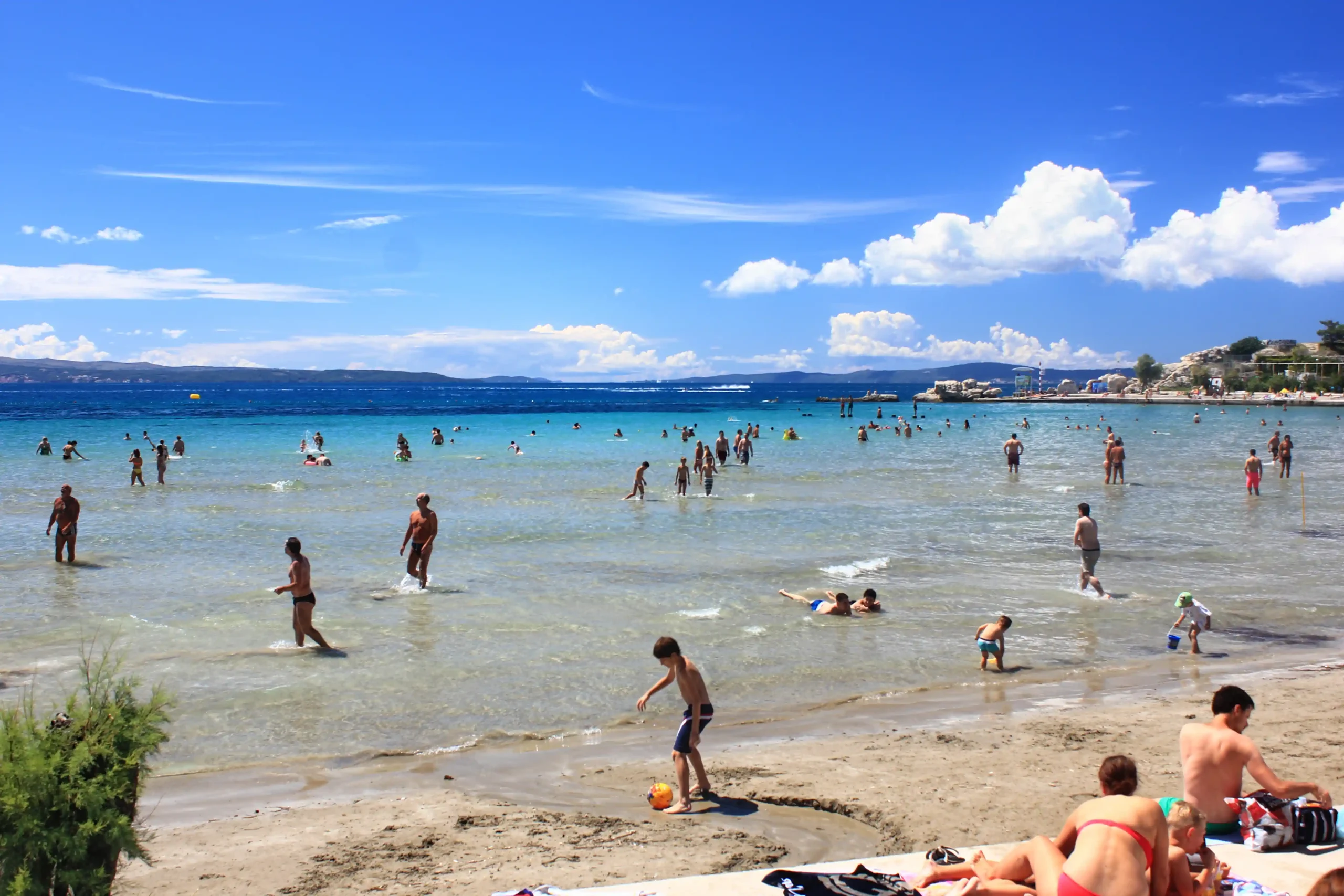 Spiaggia Bačvice Spalato