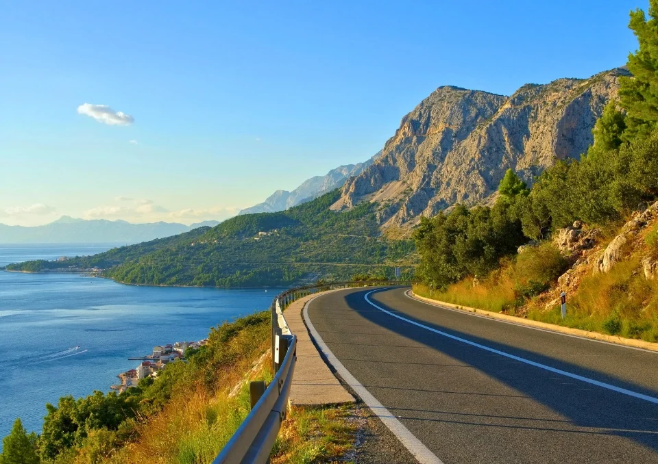 Obalna cesta uz Jadransko more