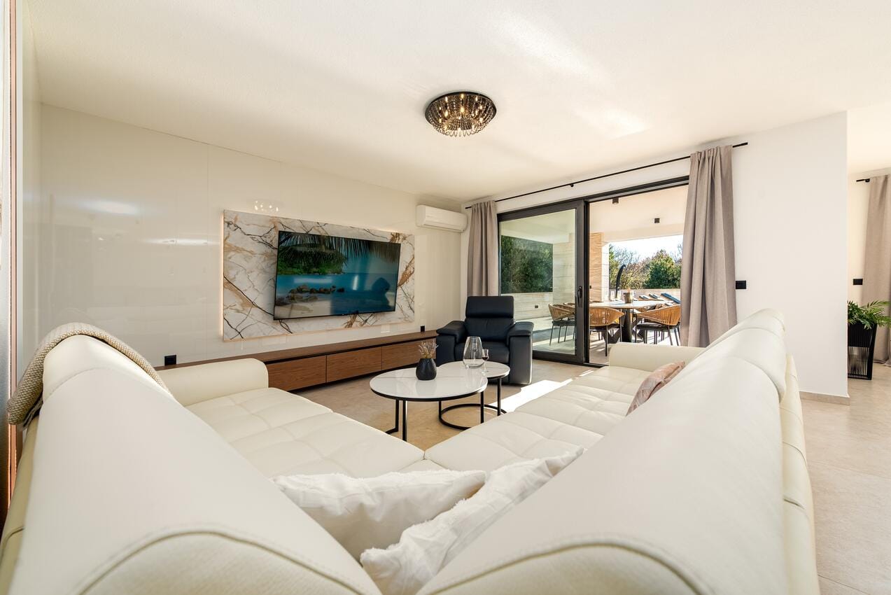 Dnevna soba vile v Zatonu