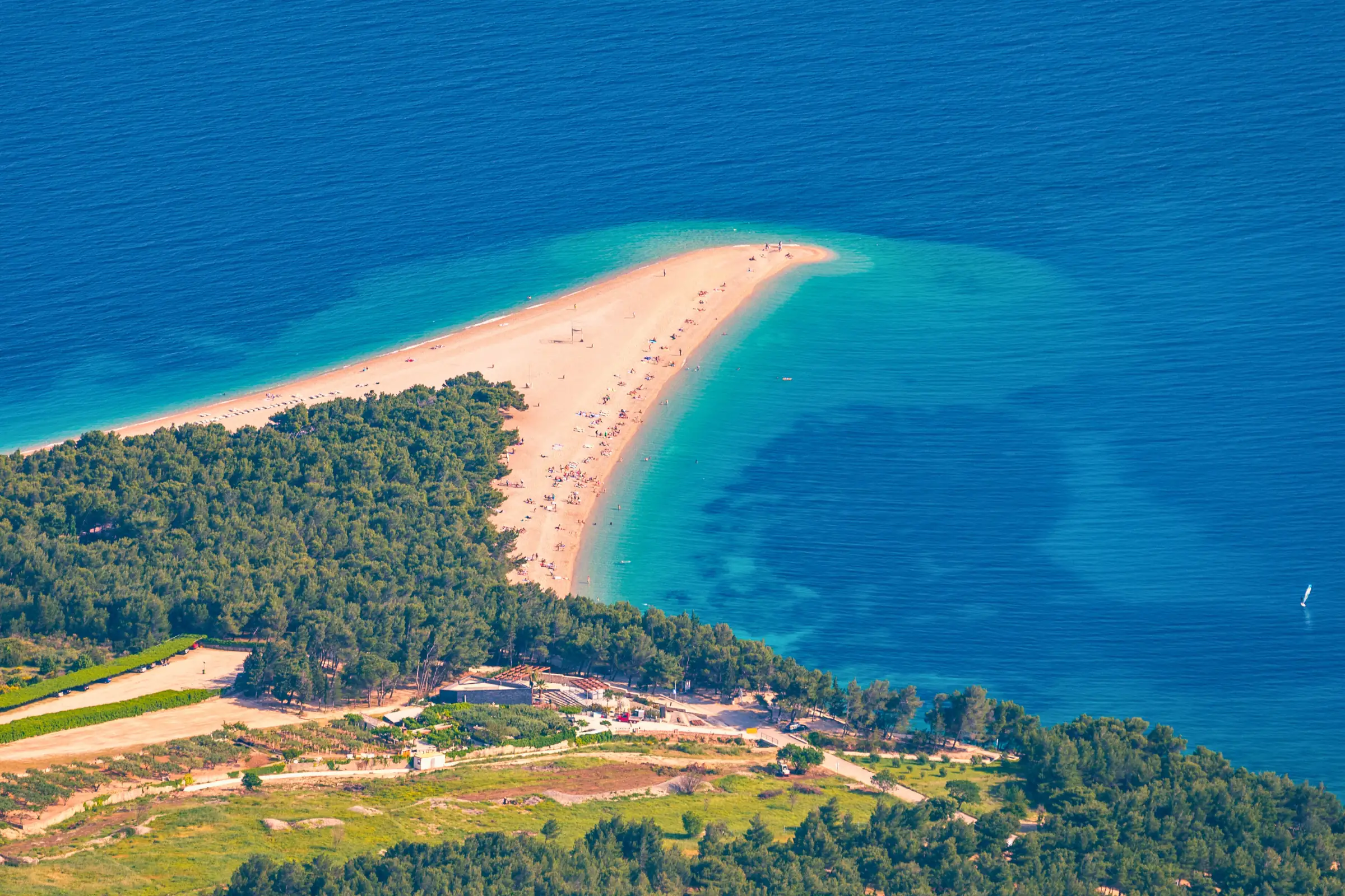 plaža Zlatni rat Brač