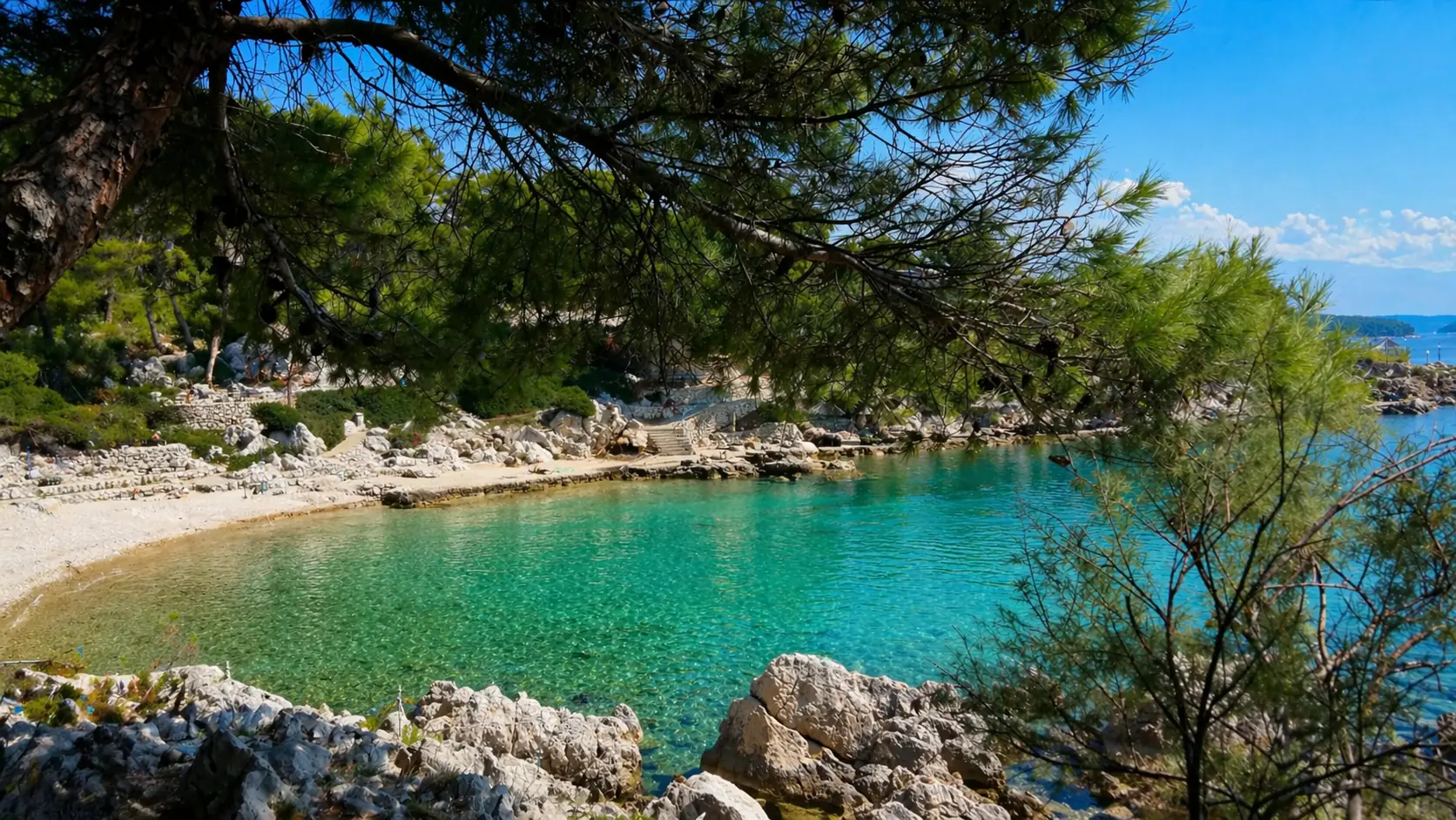 Plaža Kandarola u Palitu na Rabu