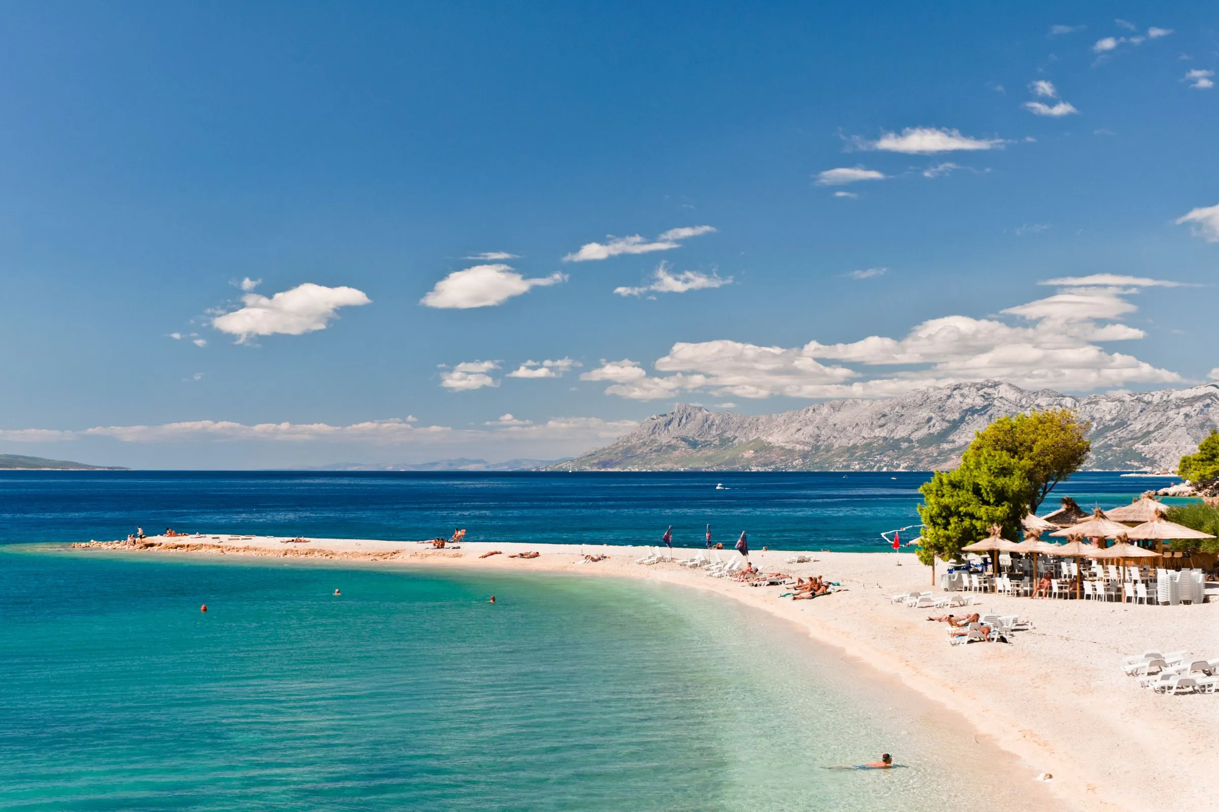 Plaža Cvitačka, Makarska