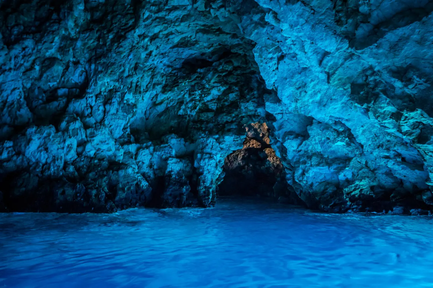 Grotta Azzurra vicino all’isola di Vis