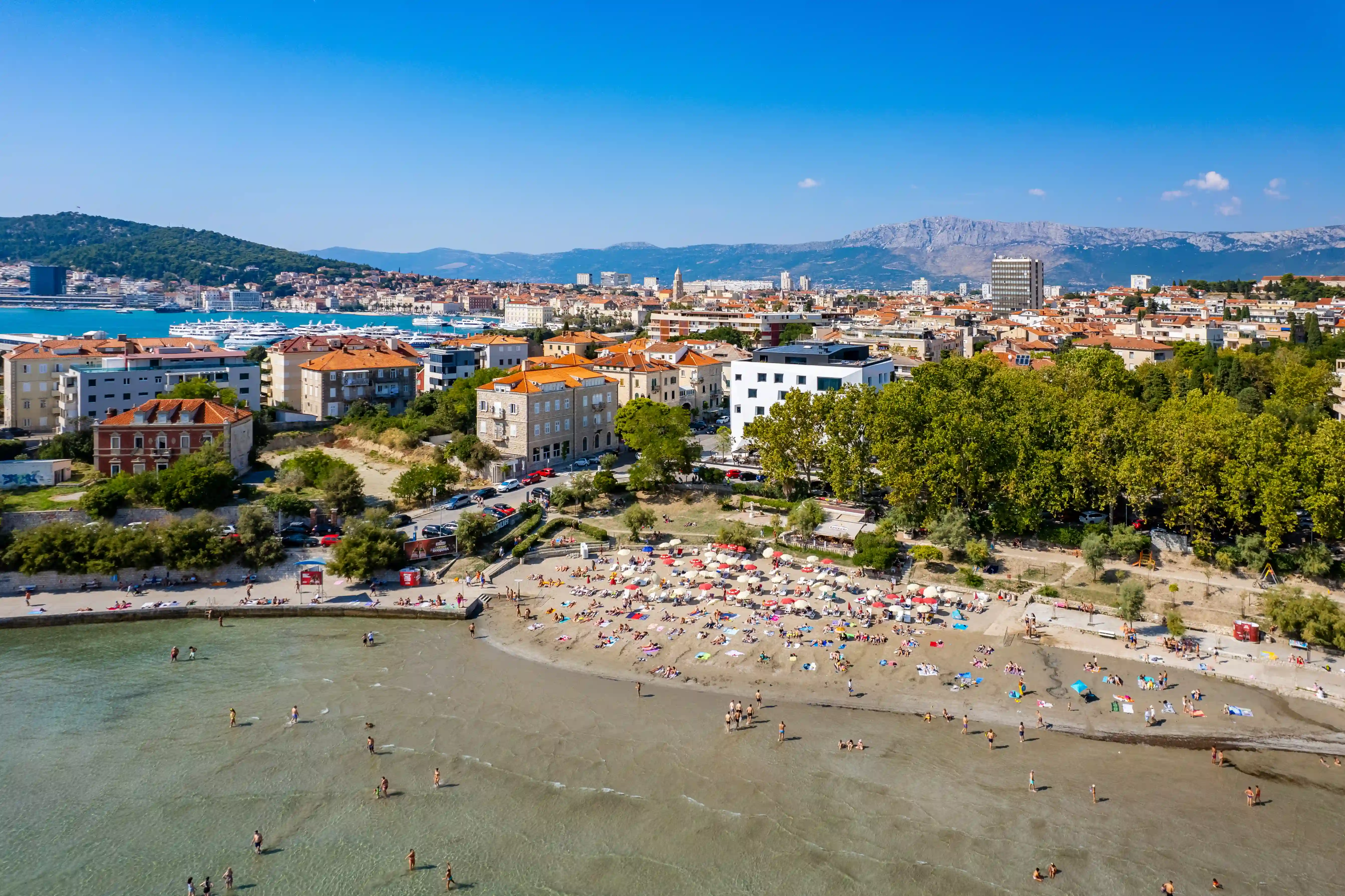 Spiaggia di Bačvice a Spalato