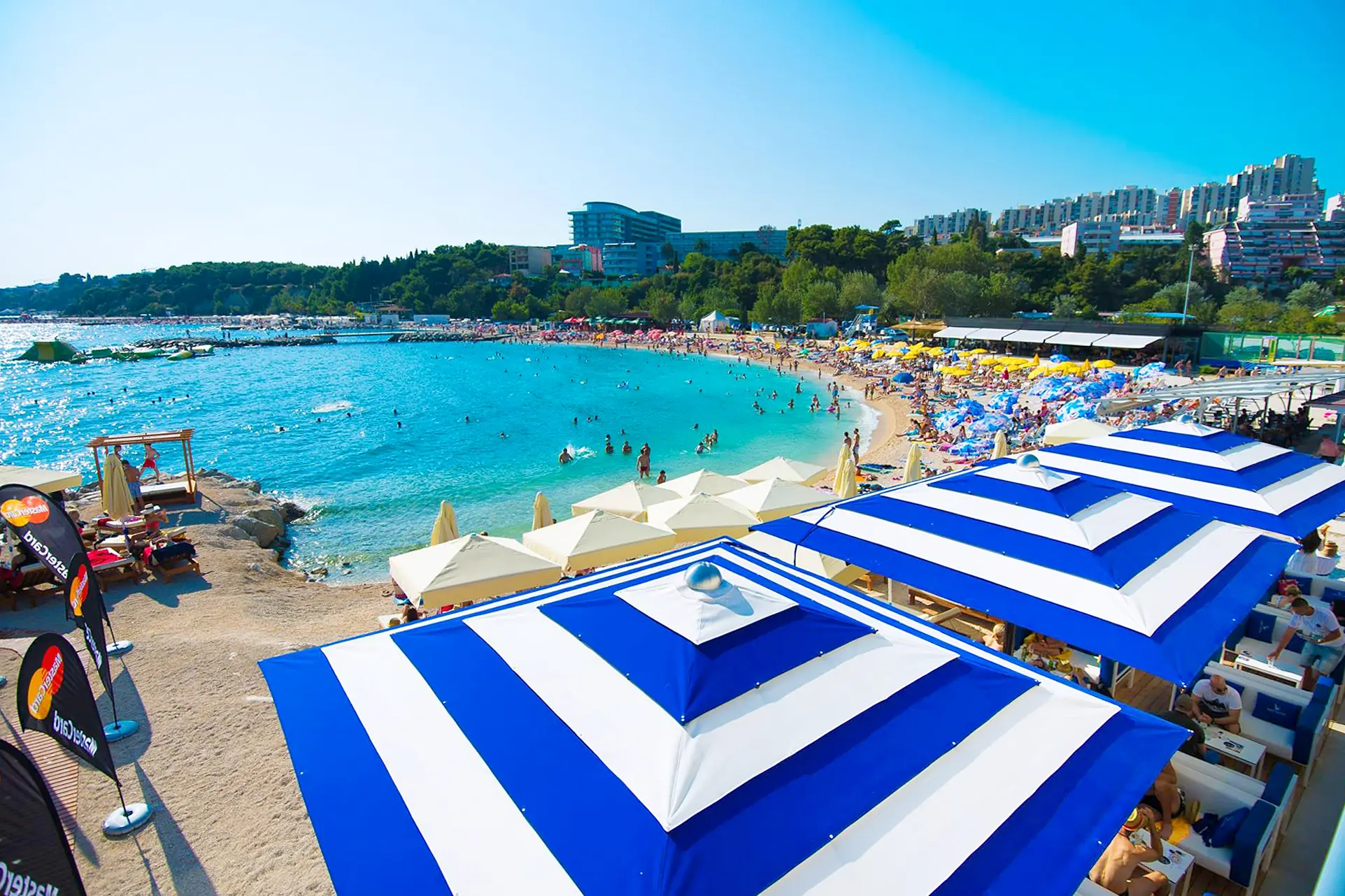 Spiaggia di Žnjan a Spalato