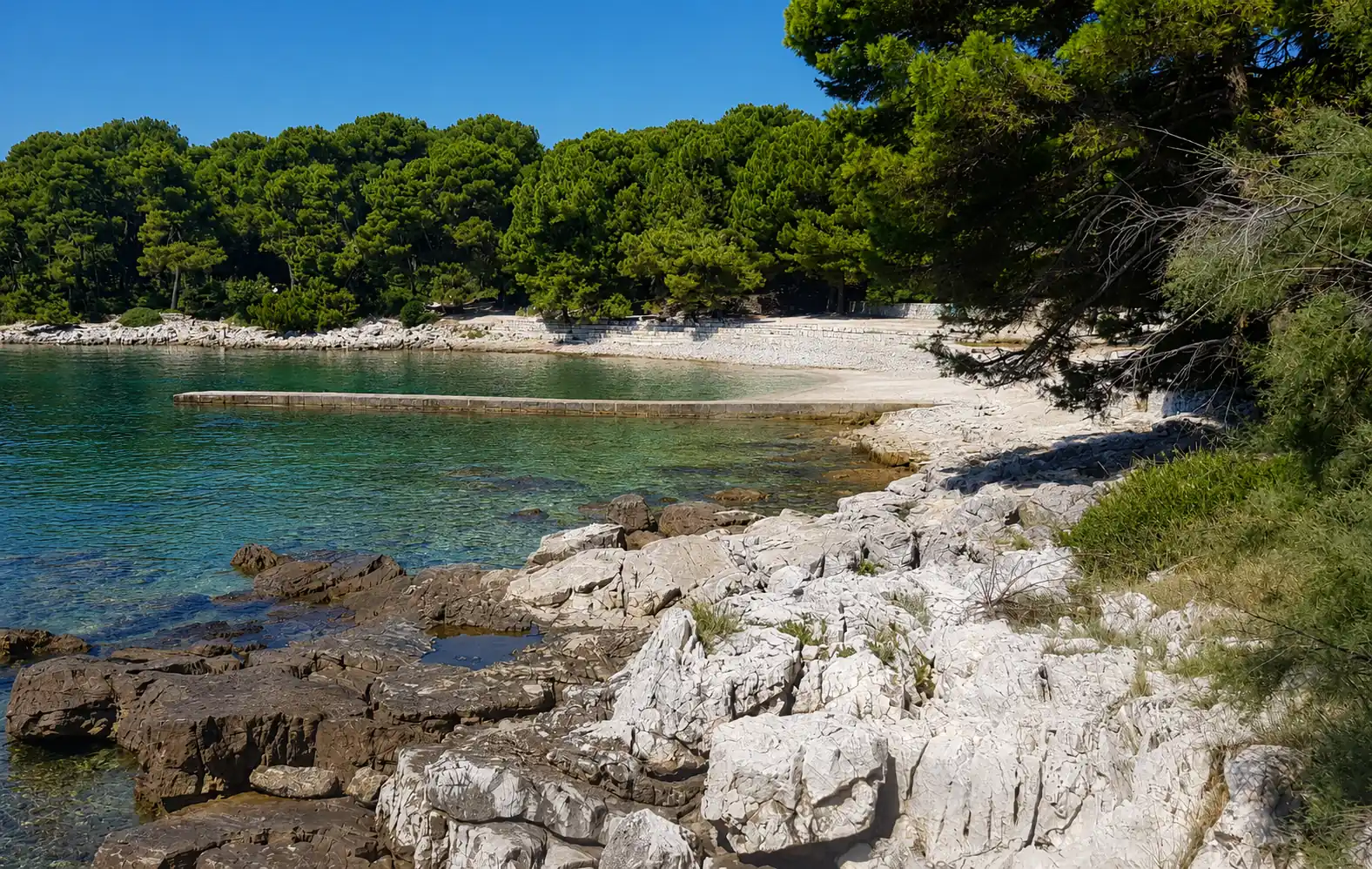 Zalivi Škaraba in Zlatni rt